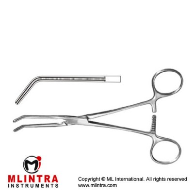 Husfeldt Atrauma Peripheral Vascular Clamp Stainless Steel, 17.5 cm - 7" Husfeldt Atrauma Peripheral Vascular Clamp Stainless Steel, 17.5 cm - 7"